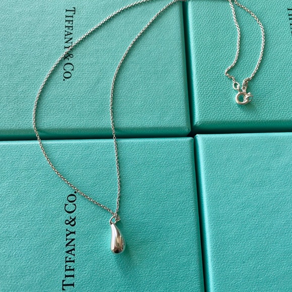 Tiffany and Co. Tear Drop Necklace - Picture 6 of 14